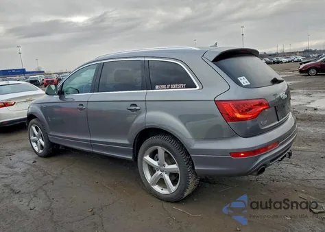 2014 Audi Q7 Prestige from USA, damaged, VIN WA1DGAFE8ED017029